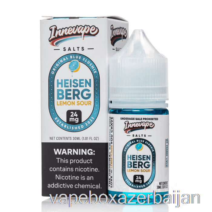 Vape Smoke Heisenberg Lemon Sour - Innevape Salts - 30mL 50mg